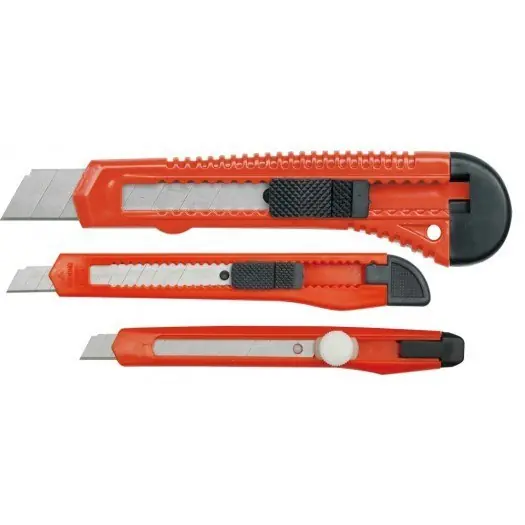 ZESTAW NOŻYKÓW Z OSTRZEM ŁAMANYM 3SZT. 76230V Ograniczona ilość